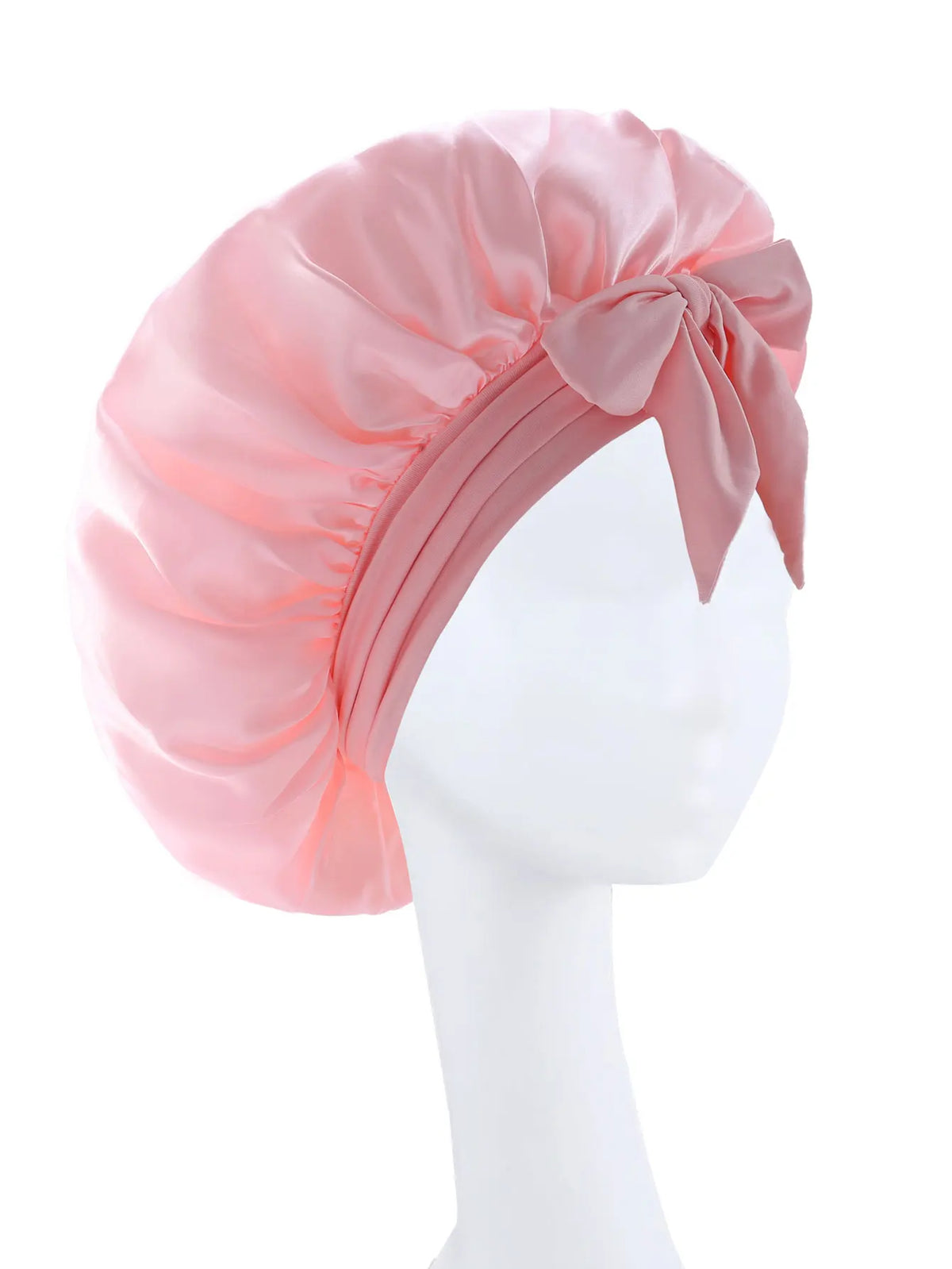 2026 New Silk Bonnet Sleeping Womens Satin Bonnet Hair Night Sleep Cap Tie Band CurlyHat Scarf Wrap Curly Hair Bonnets Beauty