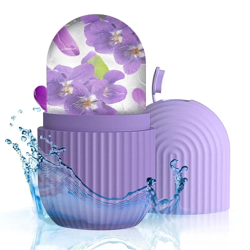 1pc silicone face ice cube mold for Beauty and Skin Care silicon face ice roller