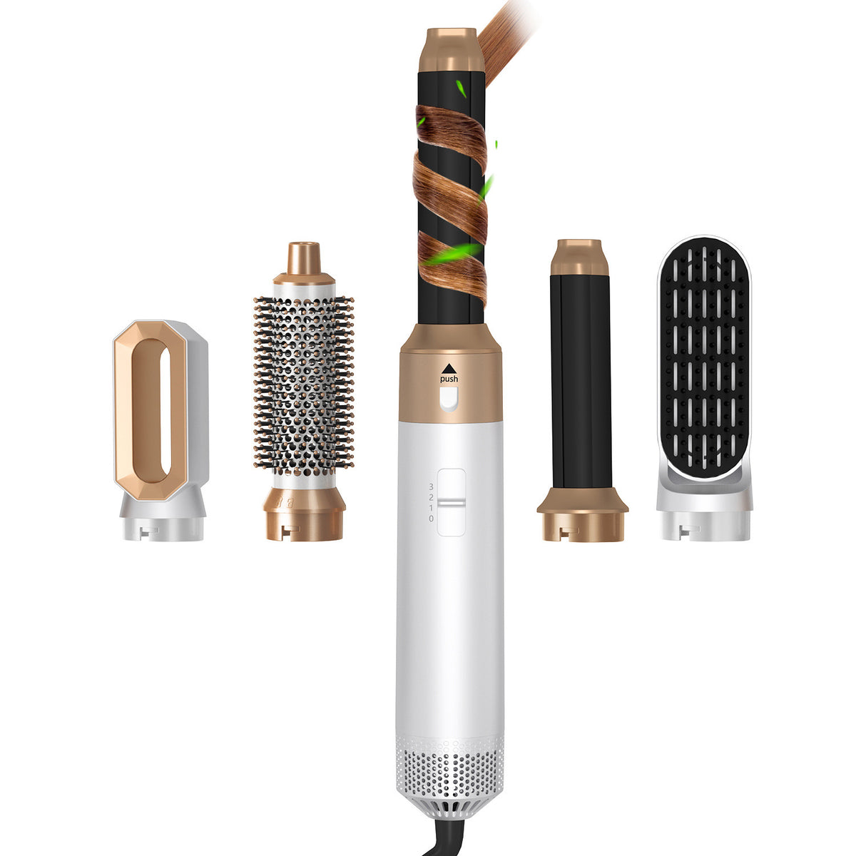 Multifunctional Hot Air Comb Hair Styling Tool