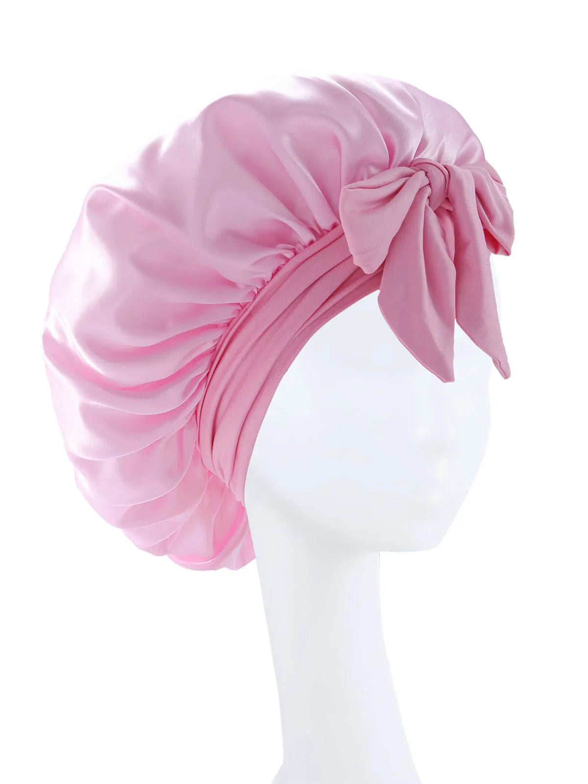 2026 New Silk Bonnet Sleeping Womens Satin Bonnet Hair Night Sleep Cap Tie Band CurlyHat Scarf Wrap Curly Hair Bonnets Beauty