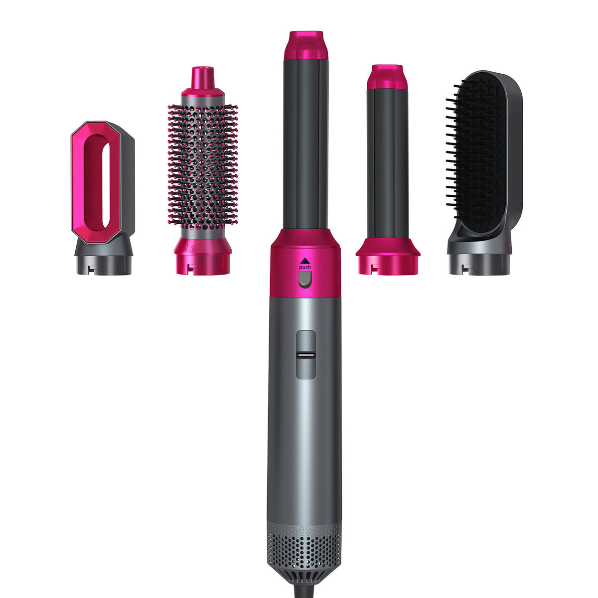 Multifunctional Hot Air Comb Hair Styling Tool